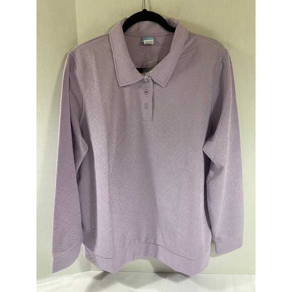 New with tags beautiful Comfort Corner Lilac ladies top in XL - Picture 1 of 12
